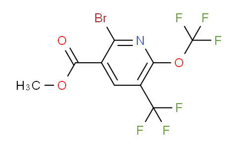 AM44629 | 1803638-20-1 | Methyl 2-bromo-6-(trifluoromethoxy)-5-(trifluoromethyl)pyridine-3-carboxylate