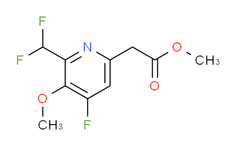 AM44644 | 1805605-35-9 | Methyl 2-(difluoromethyl)-4-fluoro-3-methoxypyridine-6-acetate