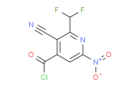 AM44646 | 1805184-91-1 | 3-Cyano-2-(difluoromethyl)-6-nitropyridine-4-carbonyl chloride