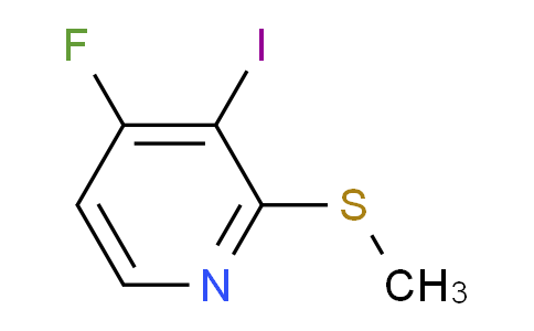 4-Fluoro-3-iodo-2-(methylthio)pyridine