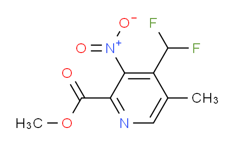 AM44648 | 1807039-01-5 | Methyl 4-(difluoromethyl)-5-methyl-3-nitropyridine-2-carboxylate