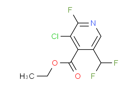 AM44666 | 1804468-22-1 | Ethyl 3-chloro-5-(difluoromethyl)-2-fluoropyridine-4-carboxylate