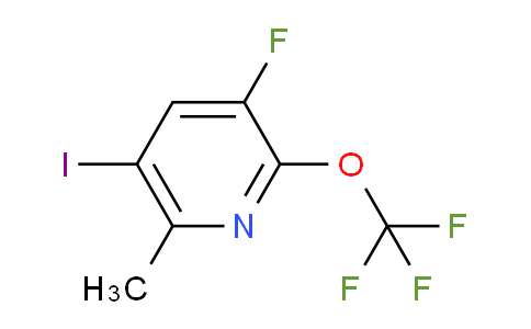 AM44668 | 1804788-78-0 | 3-Fluoro-5-iodo-6-methyl-2-(trifluoromethoxy)pyridine