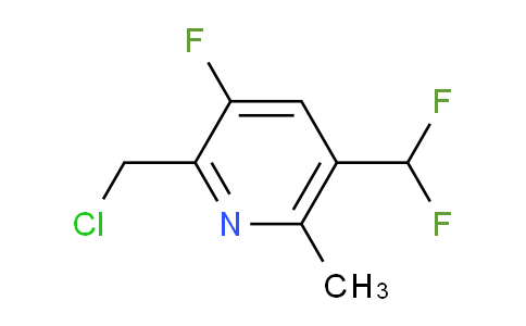 AM44673 | 1805625-62-0 | 2-(Chloromethyl)-5-(difluoromethyl)-3-fluoro-6-methylpyridine