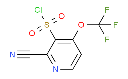 AM44679 | 1805963-67-0 | 2-Cyano-4-(trifluoromethoxy)pyridine-3-sulfonyl chloride
