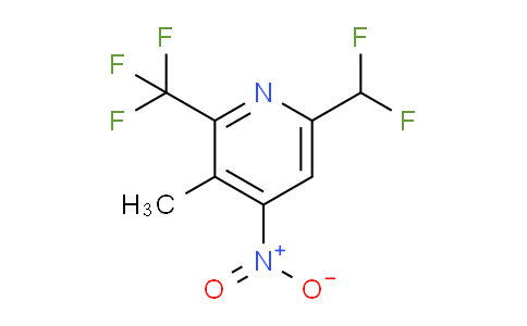 AM44688 | 1805125-82-9 | 6-(Difluoromethyl)-3-methyl-4-nitro-2-(trifluoromethyl)pyridine