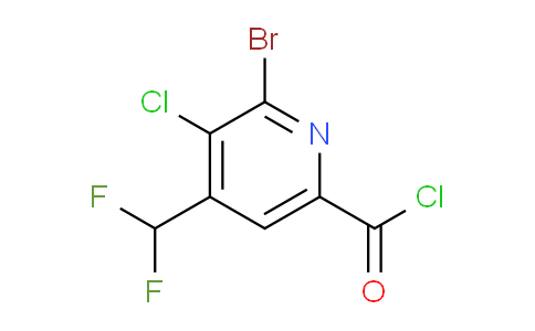 AM44689 | 1805386-53-1 | 2-Bromo-3-chloro-4-(difluoromethyl)pyridine-6-carbonyl chloride