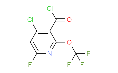 AM44697 | 1804619-54-2 | 4-Chloro-6-fluoro-2-(trifluoromethoxy)pyridine-3-carbonyl chloride