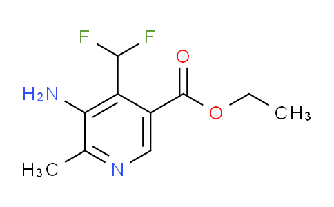 AM44703 | 1805141-96-1 | Ethyl 3-amino-4-(difluoromethyl)-2-methylpyridine-5-carboxylate