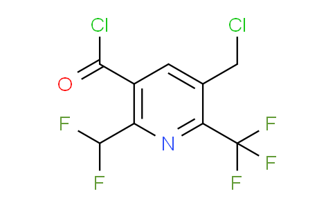AM44705 | 1361895-62-6 | 3-(Chloromethyl)-6-(difluoromethyl)-2-(trifluoromethyl)pyridine-5-carbonyl chloride
