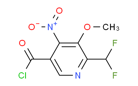 AM44709 | 1807141-23-6 | 2-(Difluoromethyl)-3-methoxy-4-nitropyridine-5-carbonyl chloride