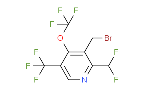 AM44713 | 1804863-00-0 | 3-(Bromomethyl)-2-(difluoromethyl)-4-(trifluoromethoxy)-5-(trifluoromethyl)pyridine