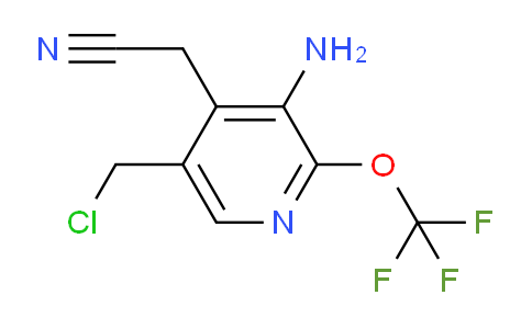 AM44721 | 1804472-00-1 | 3-Amino-5-(chloromethyl)-2-(trifluoromethoxy)pyridine-4-acetonitrile
