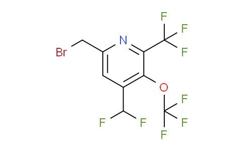 AM44723 | 1804439-84-6 | 6-(Bromomethyl)-4-(difluoromethyl)-3-(trifluoromethoxy)-2-(trifluoromethyl)pyridine