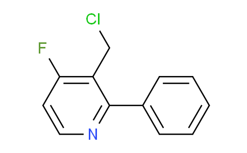 3-Chloromethyl-4-fluoro-2-phenylpyridine