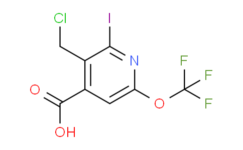 AM44734 | 1806180-24-4 | 3-(Chloromethyl)-2-iodo-6-(trifluoromethoxy)pyridine-4-carboxylic acid