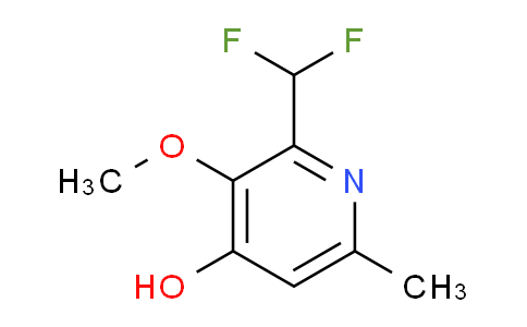 2-(Difluoromethyl)-4-hydroxy-3-methoxy-6-methylpyridine