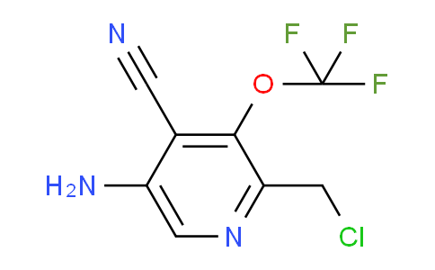 5-Amino-2-(chloromethyl)-4-cyano-3-(trifluoromethoxy)pyridine
