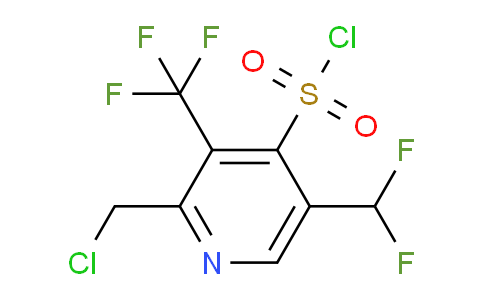 AM44741 | 1361854-34-3 | 2-(Chloromethyl)-5-(difluoromethyl)-3-(trifluoromethyl)pyridine-4-sulfonyl chloride