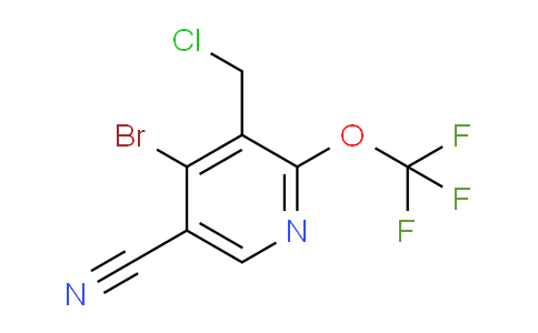 AM44746 | 1806013-19-3 | 4-Bromo-3-(chloromethyl)-5-cyano-2-(trifluoromethoxy)pyridine