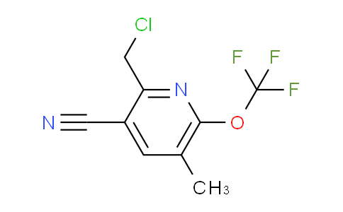 AM44752 | 1804726-97-3 | 2-(Chloromethyl)-3-cyano-5-methyl-6-(trifluoromethoxy)pyridine