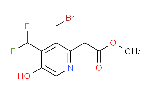 AM44761 | 1805093-29-1 | Methyl 3-(bromomethyl)-4-(difluoromethyl)-5-hydroxypyridine-2-acetate