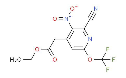 AM44764 | 1806067-06-0 | Ethyl 2-cyano-3-nitro-6-(trifluoromethoxy)pyridine-4-acetate