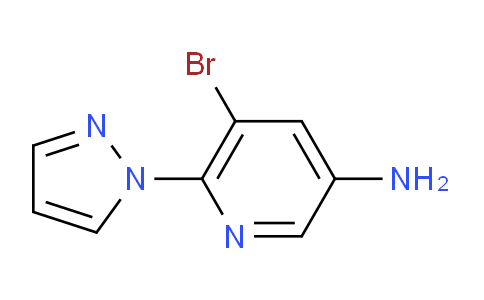 AM44768 | 1522912-84-0 | 5-Bromo-6-(1H-pyrazol-1-yl)pyridin-3-amine