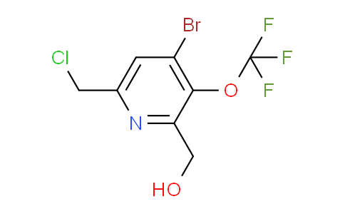 AM44784 | 1806205-94-6 | 4-Bromo-6-(chloromethyl)-3-(trifluoromethoxy)pyridine-2-methanol