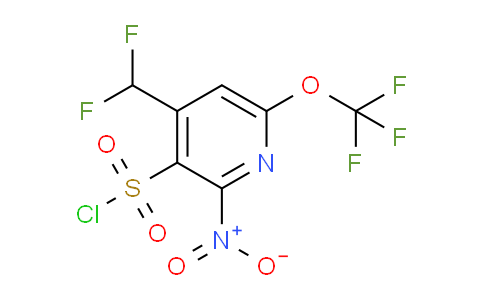 AM44801 | 1805082-01-2 | 4-(Difluoromethyl)-2-nitro-6-(trifluoromethoxy)pyridine-3-sulfonyl chloride