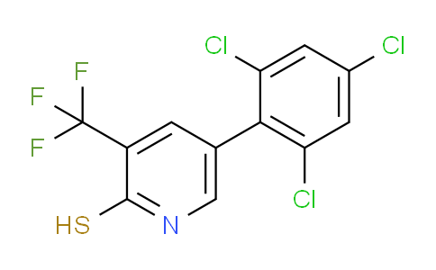 AM44802 | 1361572-60-2 | 2-Mercapto-5-(2,4,6-trichlorophenyl)-3-(trifluoromethyl)pyridine
