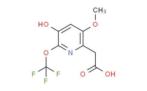 AM44803 | 1804823-20-8 | 3-Hydroxy-5-methoxy-2-(trifluoromethoxy)pyridine-6-acetic acid