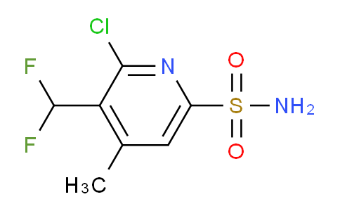 AM44811 | 1805273-70-4 | 2-Chloro-3-(difluoromethyl)-4-methylpyridine-6-sulfonamide