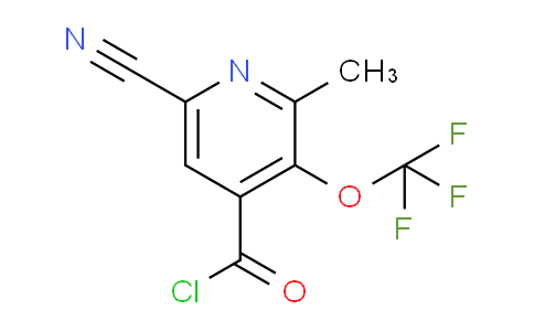 AM44821 | 1806076-48-1 | 6-Cyano-2-methyl-3-(trifluoromethoxy)pyridine-4-carbonyl chloride
