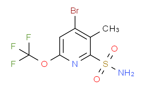 AM44830 | 1803952-76-2 | 4-Bromo-3-methyl-6-(trifluoromethoxy)pyridine-2-sulfonamide