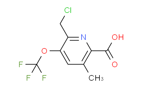AM44833 | 1361817-62-0 | 2-(Chloromethyl)-5-methyl-3-(trifluoromethoxy)pyridine-6-carboxylic acid