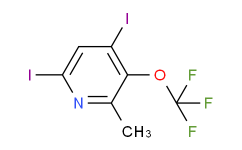 AM44834 | 1803932-89-9 | 4,6-Diiodo-2-methyl-3-(trifluoromethoxy)pyridine