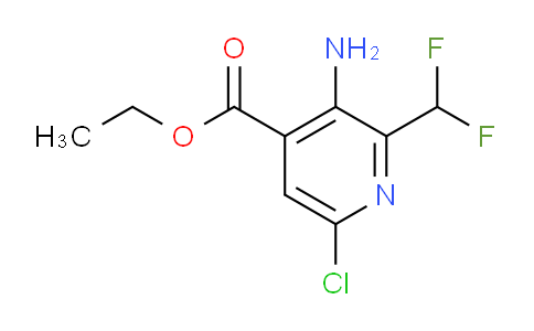 AM44837 | 1804699-89-5 | Ethyl 3-amino-6-chloro-2-(difluoromethyl)pyridine-4-carboxylate