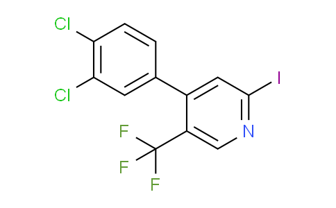 AM44839 | 1361747-04-7 | 4-(3,4-Dichlorophenyl)-2-iodo-5-(trifluoromethyl)pyridine