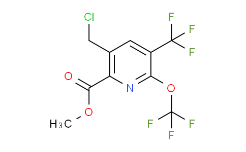 AM44842 | 1805031-51-9 | Methyl 5-(chloromethyl)-2-(trifluoromethoxy)-3-(trifluoromethyl)pyridine-6-carboxylate