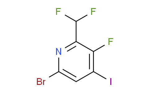 AM44843 | 1806052-32-3 | 6-Bromo-2-(difluoromethyl)-3-fluoro-4-iodopyridine
