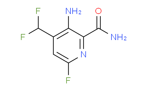 3-Amino-4-(difluoromethyl)-6-fluoropyridine-2-carboxamide