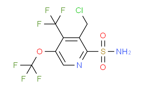 AM44856 | 1804659-02-6 | 3-(Chloromethyl)-5-(trifluoromethoxy)-4-(trifluoromethyl)pyridine-2-sulfonamide
