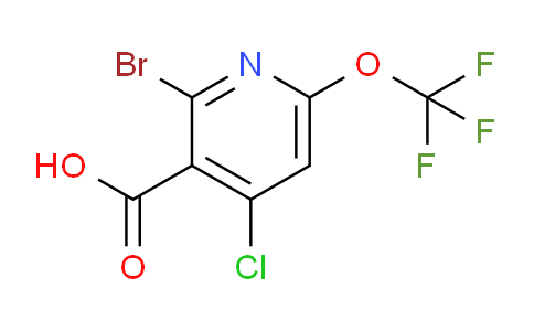 AM44861 | 1803616-53-6 | 2-Bromo-4-chloro-6-(trifluoromethoxy)pyridine-3-carboxylic acid