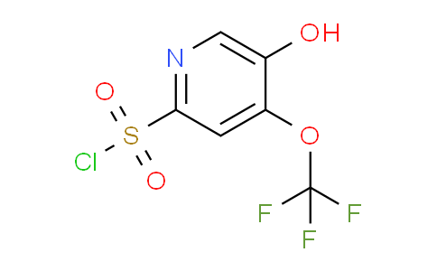 AM44864 | 1804033-26-8 | 5-Hydroxy-4-(trifluoromethoxy)pyridine-2-sulfonyl chloride