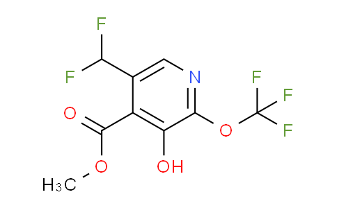 AM44873 | 1804479-47-7 | Methyl 5-(difluoromethyl)-3-hydroxy-2-(trifluoromethoxy)pyridine-4-carboxylate