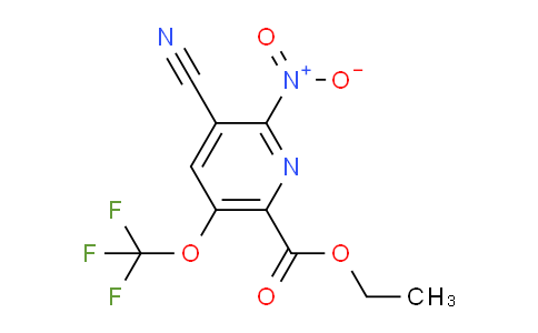 AM44879 | 1806253-08-6 | Ethyl 3-cyano-2-nitro-5-(trifluoromethoxy)pyridine-6-carboxylate