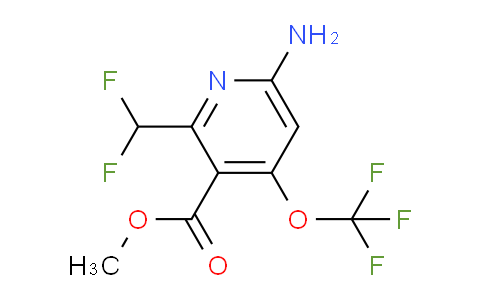 AM44884 | 1806001-90-0 | Methyl 6-amino-2-(difluoromethyl)-4-(trifluoromethoxy)pyridine-3-carboxylate