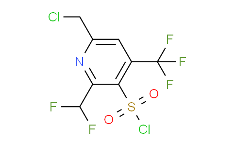 AM44886 | 1361748-06-2 | 6-(Chloromethyl)-2-(difluoromethyl)-4-(trifluoromethyl)pyridine-3-sulfonyl chloride