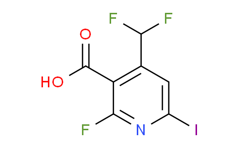 AM44888 | 1807134-79-7 | 4-(Difluoromethyl)-2-fluoro-6-iodopyridine-3-carboxylic acid